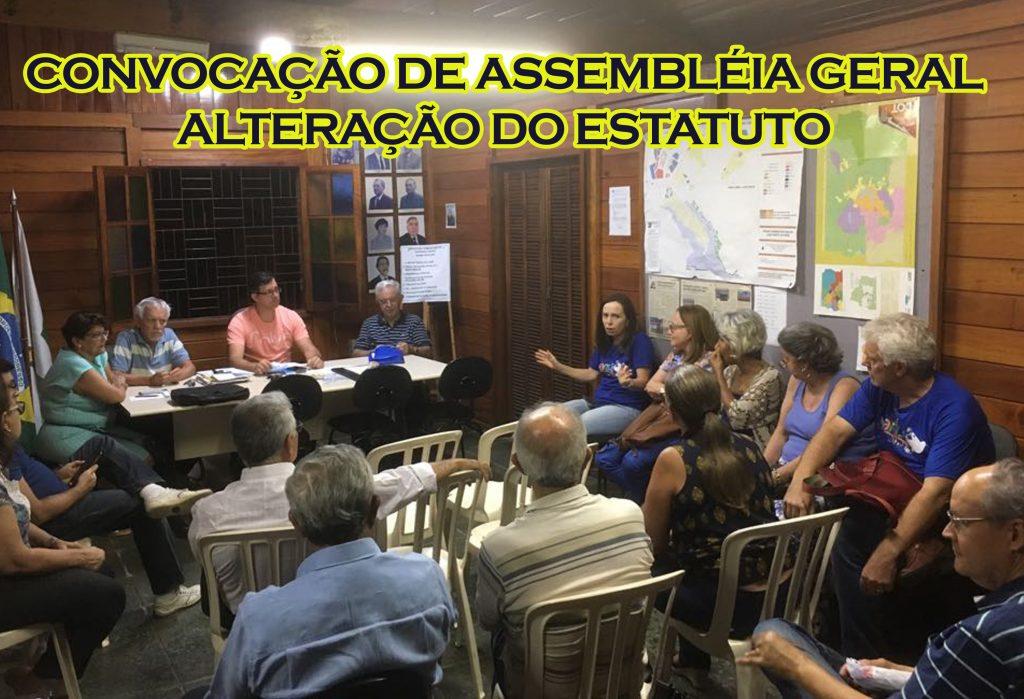 You are currently viewing ASSEMBLEIA GERAL – CONVOCAÇÃO – ALTERAÇÃO DO ESTATUTO