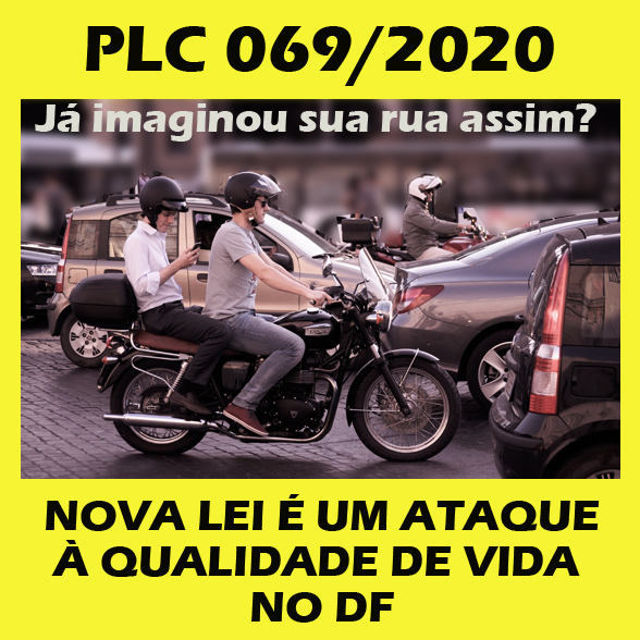 Read more about the article NOVA LEI É UM ATAQUE À QUALIDADE DE VIDA NO DF